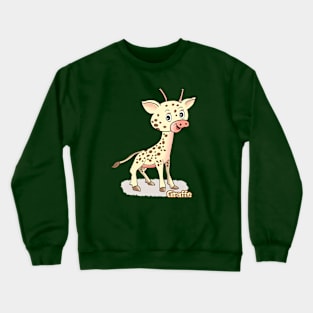 Giraffe t-shirt Crewneck Sweatshirt